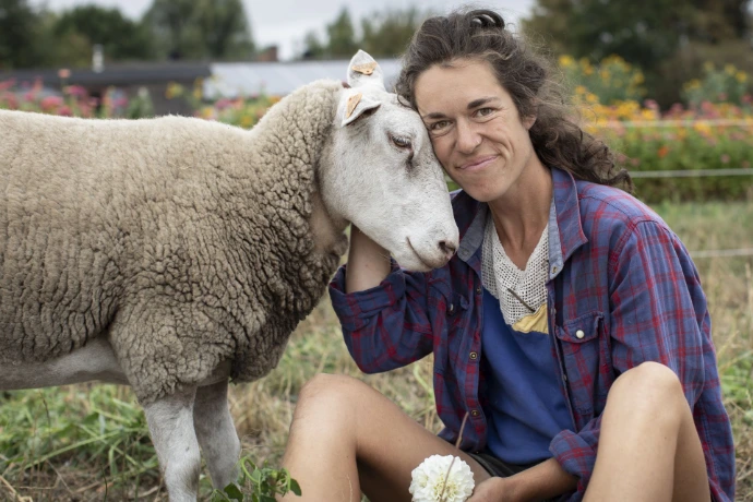 Jasmien van boerderij VoedT